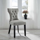 Modway - Silhouette Restauration Fauteuil d’appoint - Gris clair-Rembourrage en mousse dense pour le confort
