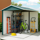 Outsunny - Abri de jardin 9 pi x 6 pi-L'abri de jardin dispose de fenêtres de ventilation et d'une fenêtre transparente  
