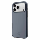 Nimbus9 - Étui Cirrus 3 MagSafe pour iPhone 17 Pro Max - Bleu acier-Ailettes d'angle RISEGUARD