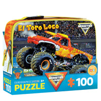 Eurographics - Casse-tête sac-repas Monster Jam El Toro Loco - ensemble de 100 pièces-Carton recyclé