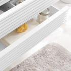 Modway - Render Support mural de 36" Armoire de toilette de salle de bain (lavabo non inclus) - Blanc-MDF et panneau de particules