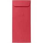 JAM Paper Enveloppes-pochettes Brite Hue, papier recyclé à fermeture gommée, 4 1/8 x 9 1/2 po, rouge festif, paquet de 1000-Rouge festif