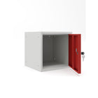 Ceha Canada - Caisson-casier cubique de 15 po - Rouge-CONCEPTION MODULAIRE : Trou pré-percés sur les côtés, le dessus et le dessous pour un boulonnage facile et l'expansion de vos unités de rangement