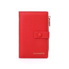 Champs - Portefeuille Mince Iconic - Rouge-Porte-cartes avec protection RFID