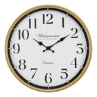 Monarch Specialties - 9088 Horloge Murale Rond de 16" - Cadre Doré-Cette horloge murale ronde de 16 pouces est dotée d'un superbe cadre en plastique doré antique qui rehausse sans effort le décor de votre maison, ce qui en fait un mélange parfait de style et de fonctionnalité pour les espaces de transition