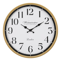 Monarch Specialties - 9088 Horloge Murale Rond de 16" - Cadre Doré-Cette horloge murale ronde de 16 pouces est dotée d'un superbe cadre en plastique doré antique qui rehausse sans effort le décor de votre maison, ce qui en fait un mélange parfait de style et de fonctionnalité pour les espaces de transition