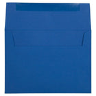 JAM Paper Enveloppes A7 simples, bleu présidentiel, 250/paquet-Intérieur vierge où écrire un mot personnalisé