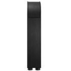 Modway - Bellamy Haute et voûtée Armoire de rangement - Noir-Glissières de plancher sans marquage