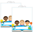 Ashley Productions - Sac de rangement multiculturel File Buddy – 10,5 po x 12,5 po - 2 paquets de 6-Sacs de rangement extra solides et durables