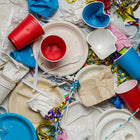 TerraCycle - Articles de repas jetables et articles de fête - Zero Waste Box- Moyenne-Inclus : boîte de collecte durable imprimée en couleur avec doublure interne, étiquette d’expédition UPS prépayée pour le retour, et recyclage des déchets collectés.