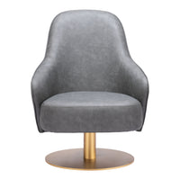 Zuo - Withby Fauteuil d’appoint - Gris-Confort moelleux et matériaux durables