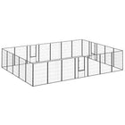 PawHut - Parc pour chiens 24 panneaux robuste pour chiens S/M/L - 44,5 po H-Un excellent terrain de jeu qui peut également servir de séparation