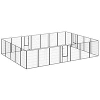 PawHut - Parc pour chiens 24 panneaux robuste pour chiens S/M/L - 44,5 po H-Un excellent terrain de jeu qui peut également servir de séparation