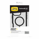 OtterBox - Coque Defender XT transparente pour iPhone 16 Pro Max - Côté sombre-Construction robuste mais fine avec des bords en caoutchouc adhérents pour une prise en main sûre et une absorption des chocs
