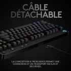 Clavier de jeu filaire Logitech G Pro Mechanical - Noir-1,34"H x 14,21"L x 6,02"P