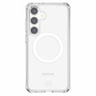 ITSKINS - Coque  transparente  Hybrid_R Compatible MagSafe Galaxy S25-Testée pour résister à des chutes de 3 m (10 pieds)