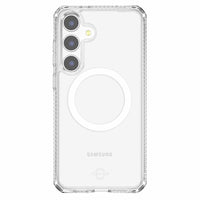 ITSKINS - Coque  transparente  Hybrid_R Compatible MagSafe Galaxy S25-Testée pour résister à des chutes de 3 m (10 pieds)