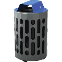 Frost – Conteneur à déchets Stingray, 42 gal, bleu (2020-BLUE)-Capacité : 42 gallons américains