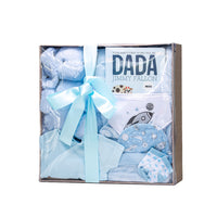 Peter & Paul’s Gifts - Grand panier cadeau pour bébé garçon-Combinaison unie, paquet de 2