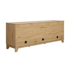 Manhattan Comfort - Meuble TV Sheridan 62,99 po style Mid-Century Modern - Nature-Assemblage à domicile requis Tout le matériel inclus