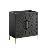 Modway - Awaken 30" Armoire à coiffeuse de salle de bain - Noir-Armoire de toilette moderne pour salle de bain