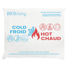 BIOS Living - Compresse de gel réutilisable - thérapie par le chaud ou le froid - Grand - 12 pacquet-Soulagement des enflures, entorses, tensions musculaires, douleurs et maux mineurs