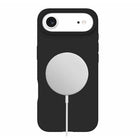 Blu Element - Étui Silicone MagSafe pour iPhone 17 Air - Noir-Bords surélevés pour protéger l'appareil photo et l'écran