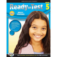 Livre numérique : American Education Publishing - Ready to Test, 704126-EB, 5e année-Vous recevrez deux courriels : le premier confirmant la totalité de votre commande et le second comportant un lien de téléchargement. Vous pourrez utiliser le lien de téléchargement immédiatement ou plus tard, comme vous le voulez.