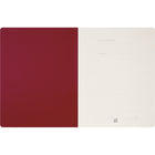 Moleskine - Cahier Etudiant ligné XXL Couverture souple - 8.5" x 11" - Rouge-Angles arrondis