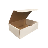 Abbey - Boîtes d'expédition pour documentation - 12 1/8 po x 9 1/4 po x 4 po - blanc - paquet de 50-Dimensions : 12 1/8 larg. x 9 1/4 long. x 4 haut. (po)