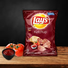 Lay’s - Croustilles Assaisonnees Ketchup - 40 g - paquet de 40-Faites de pommes de terre canadiennes