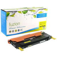 fuzion - Samsung CLT-Y409S/XAA (CLT-Y409S) Cartouche De Toner Remanufacturée - Rendement Standard - Jaune-Couleur d'encre: Jaune