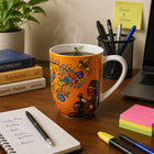 Oscardo - Tasse porcelaine « Une famille réinventée » de Cody Houle - 485 ml-Emballage boîte cadeau - Boîte spécialement conçue mettant en valeur l’œuvre de l’artiste avec des descriptions culturelles significatives