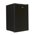 BLACK+DECKER - 4,3 pi³ Mini-frigo autonome avec congélateur, noir-Caractéristiques pratiques : la porte réversible et les pieds de nivellement réglables garantissent un placement flexible qui est parfait comme réfrigérateur de chambre, petit réfrigérateur pour le bureau, réfrigérateur de dortoir ou mini-réfrigérateur compact