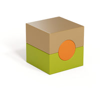Mitybilt - Cercle Build n Play - 24 po L x 24 po l x 24 po H - Ensemble de 3 -Fabriqué entièrement à partir de mousse haute densité, sans CFC et ignifuge