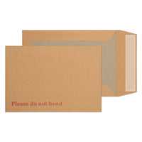 Spicers - Enveloppe à dos cartonné rebord à peler - 6,5 po x 9,5 po - Manille-Enveloppe à dos cartonné en papier manille