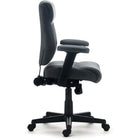 Staples – Fauteuil fonctionnel Luxura Tillcott, gris-Dimensions du siège : 16,5 à 20,3 haut. x 19,5 larg. (po)