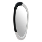 Zuo - Miroir Muna - Blanc/Noir-Suspension verticale uniquement