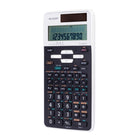 Sharp - EL531XTWH - Calculatrice scientifique à 10 chiffres - Blanche-Plastique de qualité supérieure avec panneau en acrylique renforcé pour protéger l'écran ACL