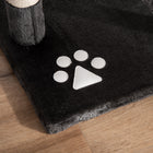 PawHut - Arbre à chat géant 94 po-102 po, tour haute plafond, gris-Couleur : gris foncé 