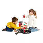 Janod - Coffret de jouets pour caserne de pompiers-Conçu pour les enfants de 2 ans et plus.
