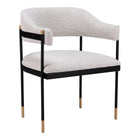 Zuo - Zadar Chaise de salle à manger - Gris brume-Aucun assemblage requis