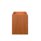 Modway - Scenic Fixation murale de 30" Armoire de toilette de salle de bain (lavabo non inclus) - Noyer cerisier-Bassin d’évier non inclus