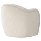 Modway - Compose Performance Velvet Chaise d’accent - Alabaste-Glissières de plancher sans marquage
