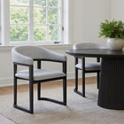 Zuo - Anasa Chaise de salle à manger - Gris-Supporte jusqu'à 280 lb