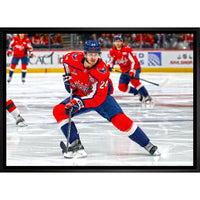 Connor McMichael Washington Capitals - Toile encadree - 31" x 22"-Impression sur toile de qualité supérieure avec bordures enveloppées