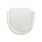 Manhattan Comfort - Lot de 2 fauteuils de salle à manger Tremont 58 cm, moderne, revêtement similicuir blanc-24,4 po L x 21 po l x 33,9 po H