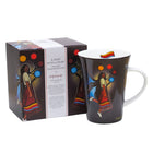 Oscardo - Tasse porcelaine « Une jupe qui raconte une histoire » d'Emily Kewageshig - 295 ml-Passe au micro-ondes et au lave-vaisselle - Conçu pour une utilisation quotidienne pratique et un nettoyage sans effort