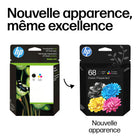 HP - 68 Pack de 2 cartouches d'encre originales noires/tricolores-Performances exceptionnelles : la technologie G5 mise à jour s'associe à une nouvelle formule d'encre noire pour une impression constante tout au long de la durée de vie de la cartouche, offrant des impressions exceptionnelles à chaque fois