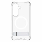 Blu Element - Étui Dropzone Rugged avec béquille avec aimants pour Samsung Galaxy S26, Transparent-Coins renforcés AirPockets absorbant les chocs